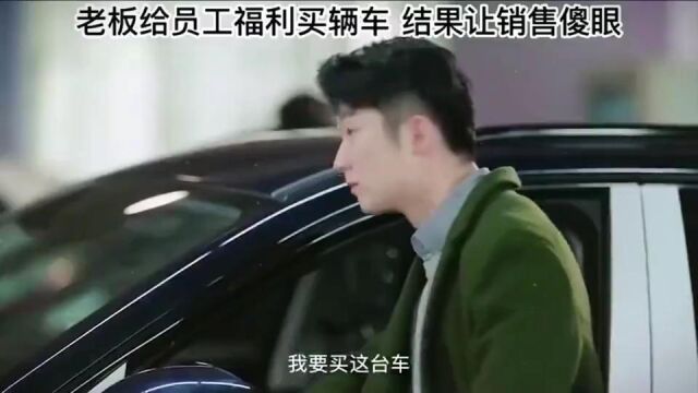 老板给员工买车