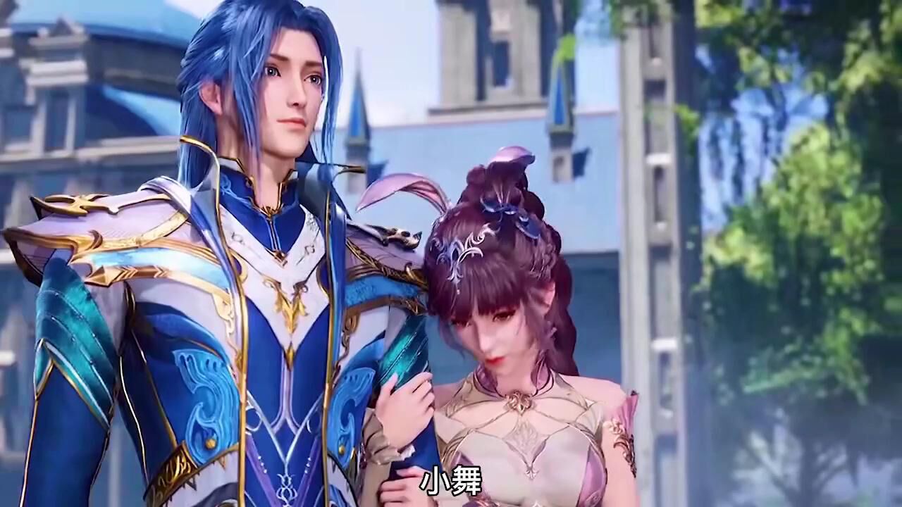 斗罗大陆：小舞是唯一一个荣荣开武魂都要抱着的人_高清