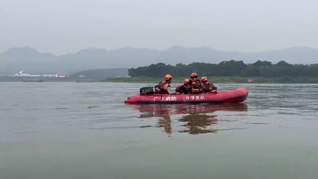 填补技术“空白”—— 云浮市消防救援支队开展水域搜索技术培训班暨技术交流