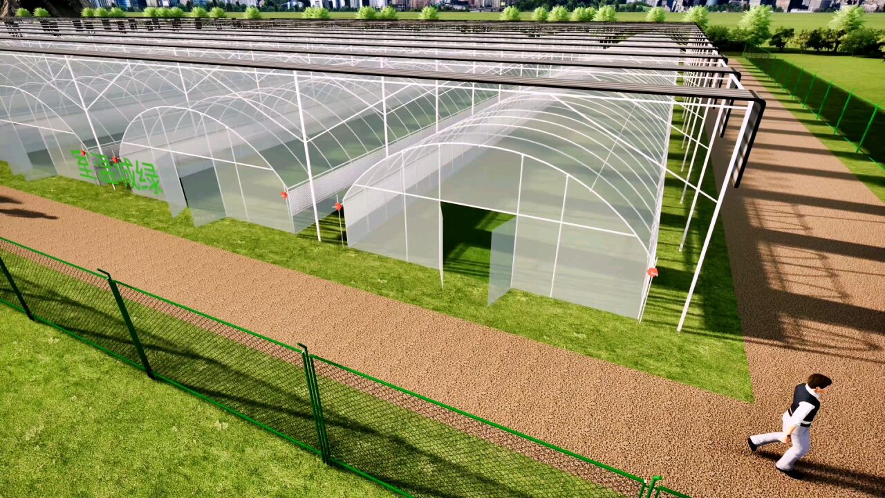 温室大棚厂家专业效果图漫游动画演示