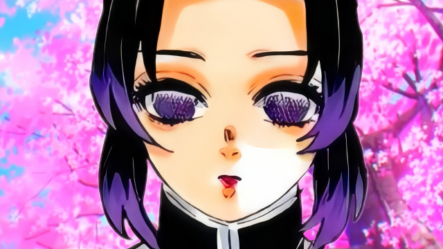 披散头发的蝴蝶忍到底有多美?自制青春校园版蝴蝶忍动画