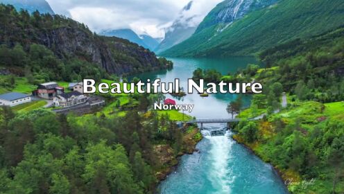 Norway AMAZING Beautiful Nature with Relaxing Music sound, 4k nature Relax。#唐加文#