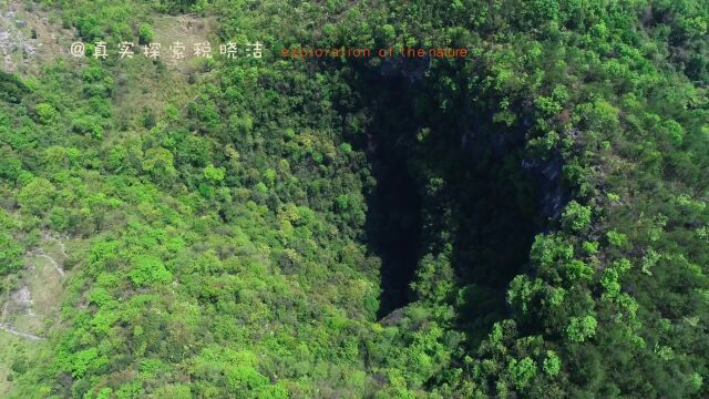 湖北天坑新发现022 枫香坪三个连续天坑,宜昌市五峰县