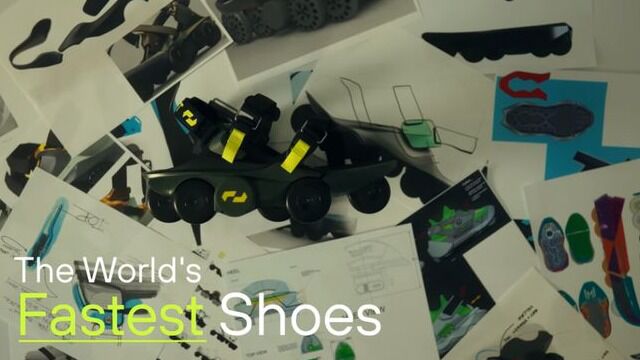 Robotics startup unveils the world's fastest walking shoes