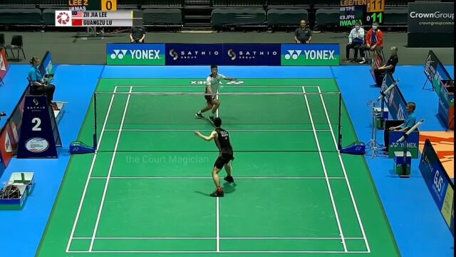 Lee Zii Jia MAS vs Lu Guangzu CHN  Badminton Australian Open 2022