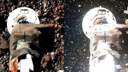 NASA的风化层探索者从贝努小行星上的南丁格尔陨石坑采集样本