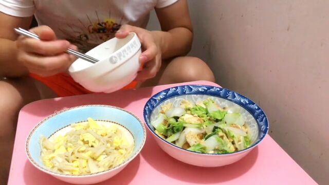 小白菜烧豆腐