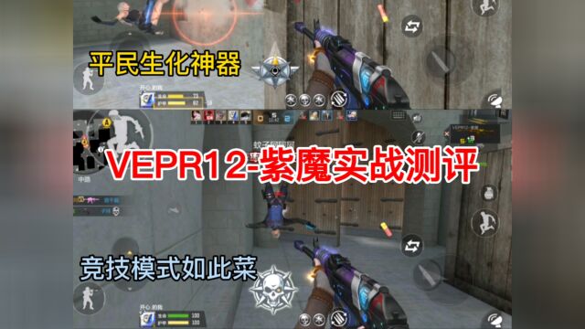 VEPR12紫魔实战测评