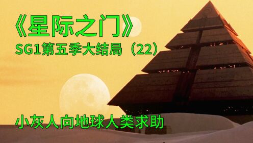 星际之门SG1第五季E22：领先领先几万年的小灰人，竟向地球求助