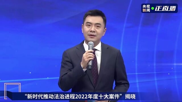 刚刚!湖南法院这一案件入选“新时代推动法治进程2022年度十大案件”!