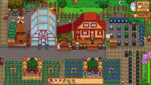 Stardew Valley『星露谷物语』萌新爆肝4年 100%完美度(全成就,钱包、制造、收集品全收集)