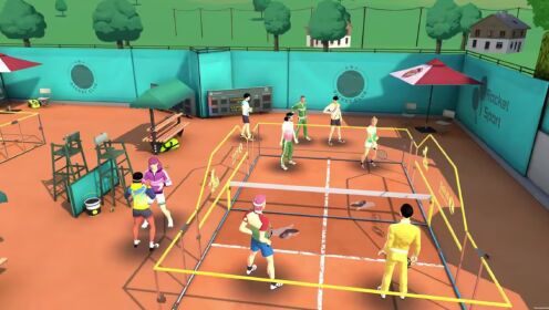 【87VR推荐】VR网球游戏《Racket Club》