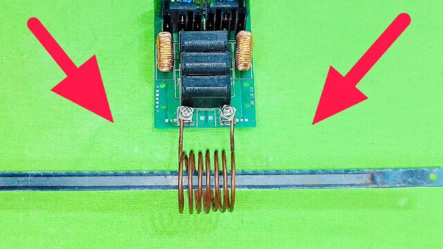 高频感应加热,很多电工只是听过没见过,更别提直接加热了