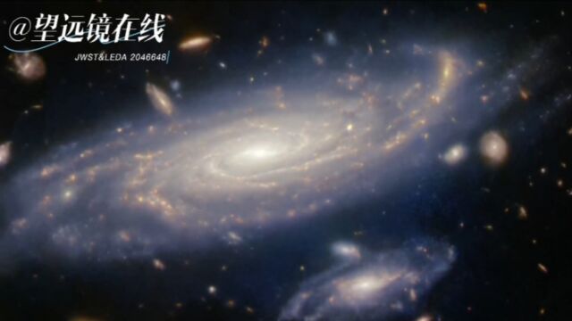 詹姆斯ⷩŸ椼葉˜方最新图像LEDA 2046648星系