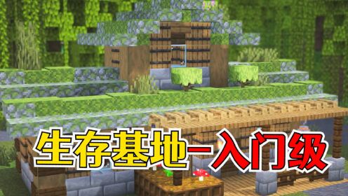 我的世界：入门级的生存小屋，储存空间大适合双人_高清1080P在线观看平台_腾讯视频