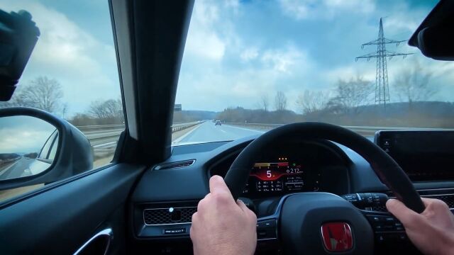 FL5思域TYPE R德国Autobahn极速测试