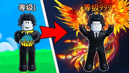 从最弱恶魔果实能力者成长为最强果实能力者的历练过程！ROBLOX