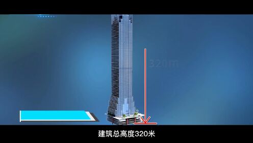 广州国际文化中心BIM演示——由广东省建筑工程集团有限公司总承包，江河负责幕墙承建。总建筑面积约16.2万平方米，建筑总高度320米，工程造价17.28亿。