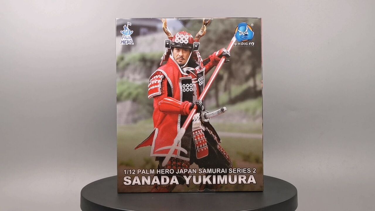 开封兵人开箱测评:日本战国时代武士名将真田幸村DIDXJ80015掌上英雄系列真田丸真田信繁6寸布衣可动人偶士兵模型玩具手办_高清1080P ...