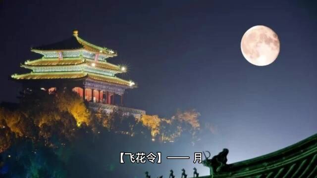 【飞花令】—— 月 盘点那些带有“月”字的诗词