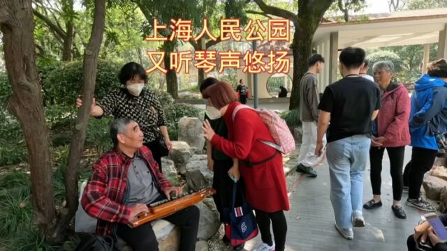 邻家姐妹逛人民公园又听凤凰琴,琴声悠扬