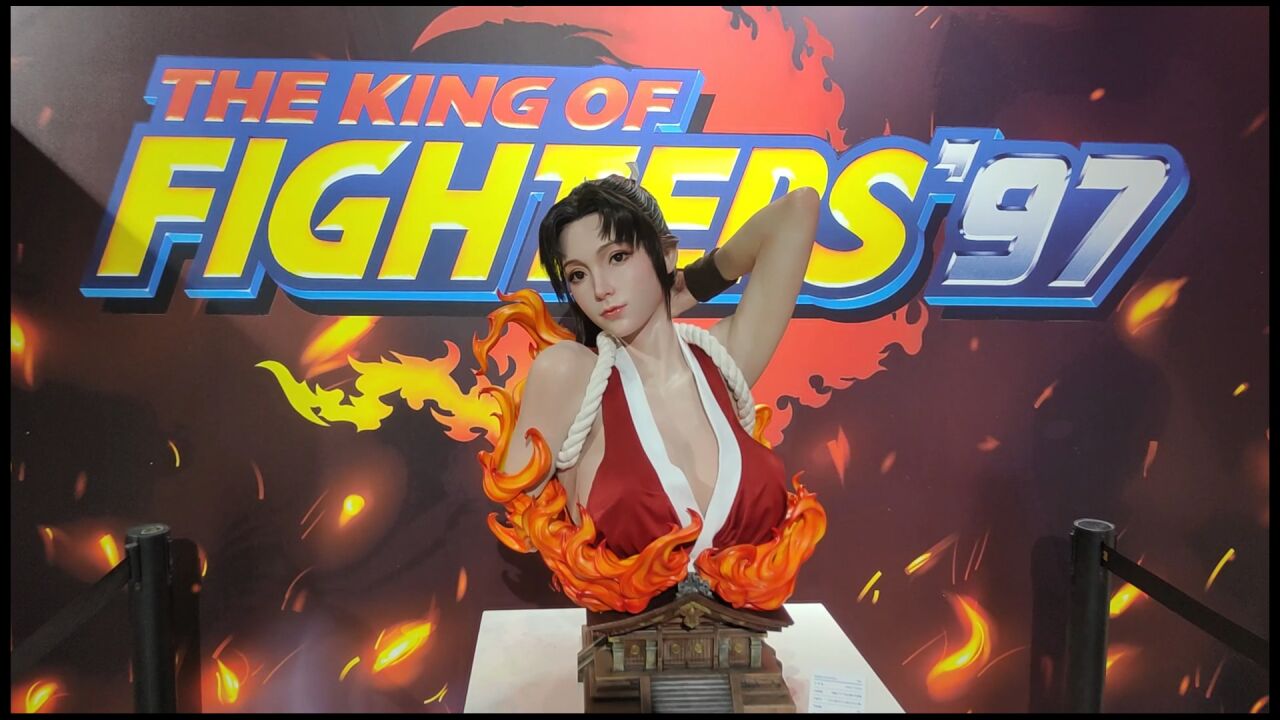 模坑博物馆 queen studios 拳皇97 不知火舞 1/1 硅胶半身像