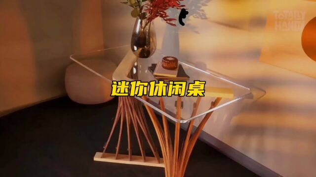 不用一颗钉子的木条也能打造出完美的家居用品,简直太厉害了