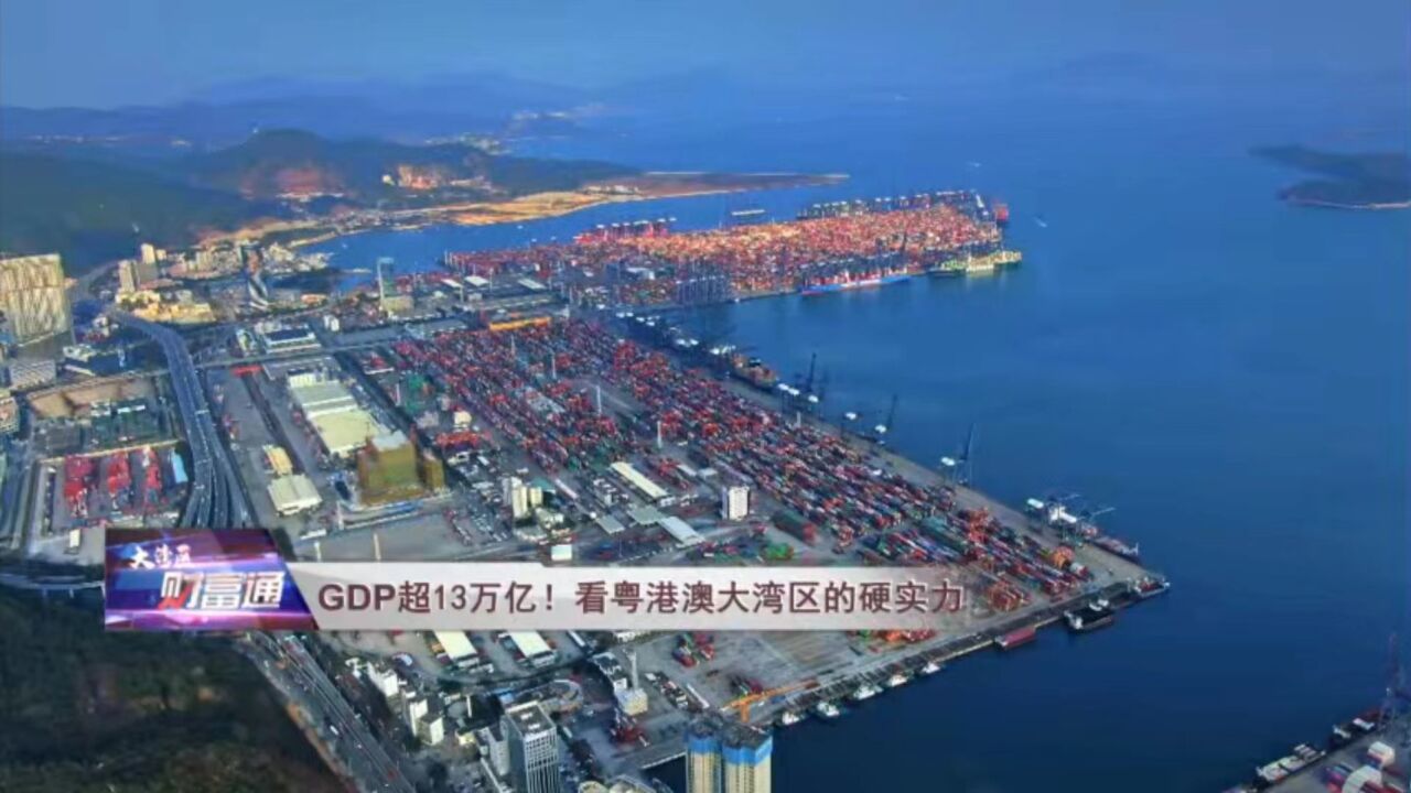 GDP超13万亿！看粤港澳大湾区的硬实力_高清1080P在线观看平台_腾讯视频
