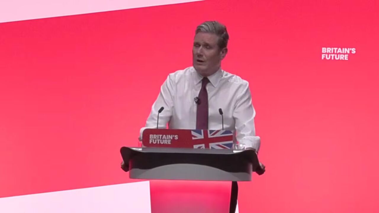 基尔·斯塔默在英国工党2023年年会上的演讲_高清1080P在线观看平台_腾讯视频