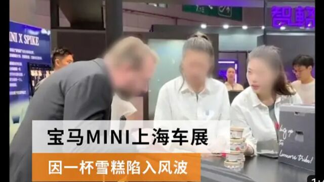 宝马“冰淇淋门”激怒中国网友 旗下MINI品牌道歉