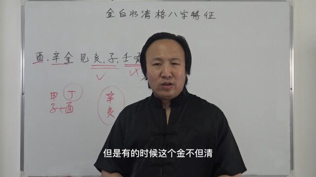 金白水清格的八字特征  包双龙