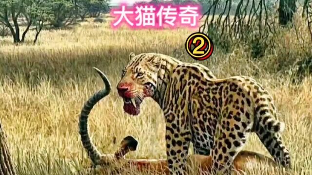 大猫传奇丛林是老虎的领地,狮子的禁区动物狮子老虎野生动物零距离纪录片