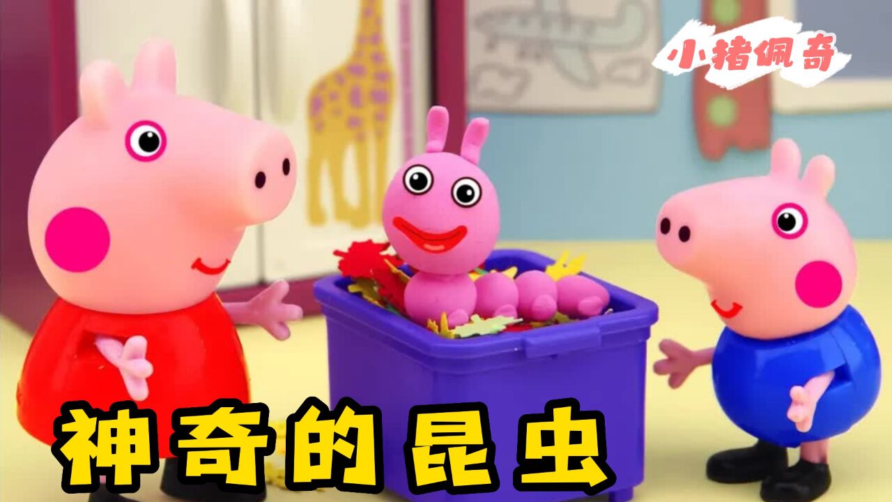 小猪佩奇：佩奇和乔治卧室里来了一位神秘来客，它究竟是什么昆虫呢？_高清1080P在线观看平台_腾讯视频