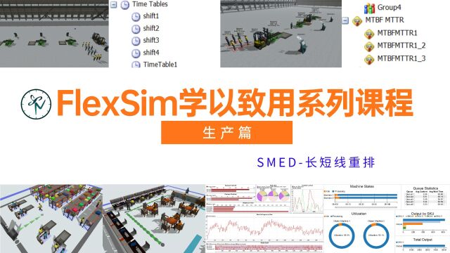 FlexSim长短线重排