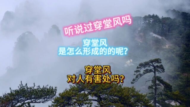 穿堂风是怎么形成的的呢?会对我们产生什么影响呢?