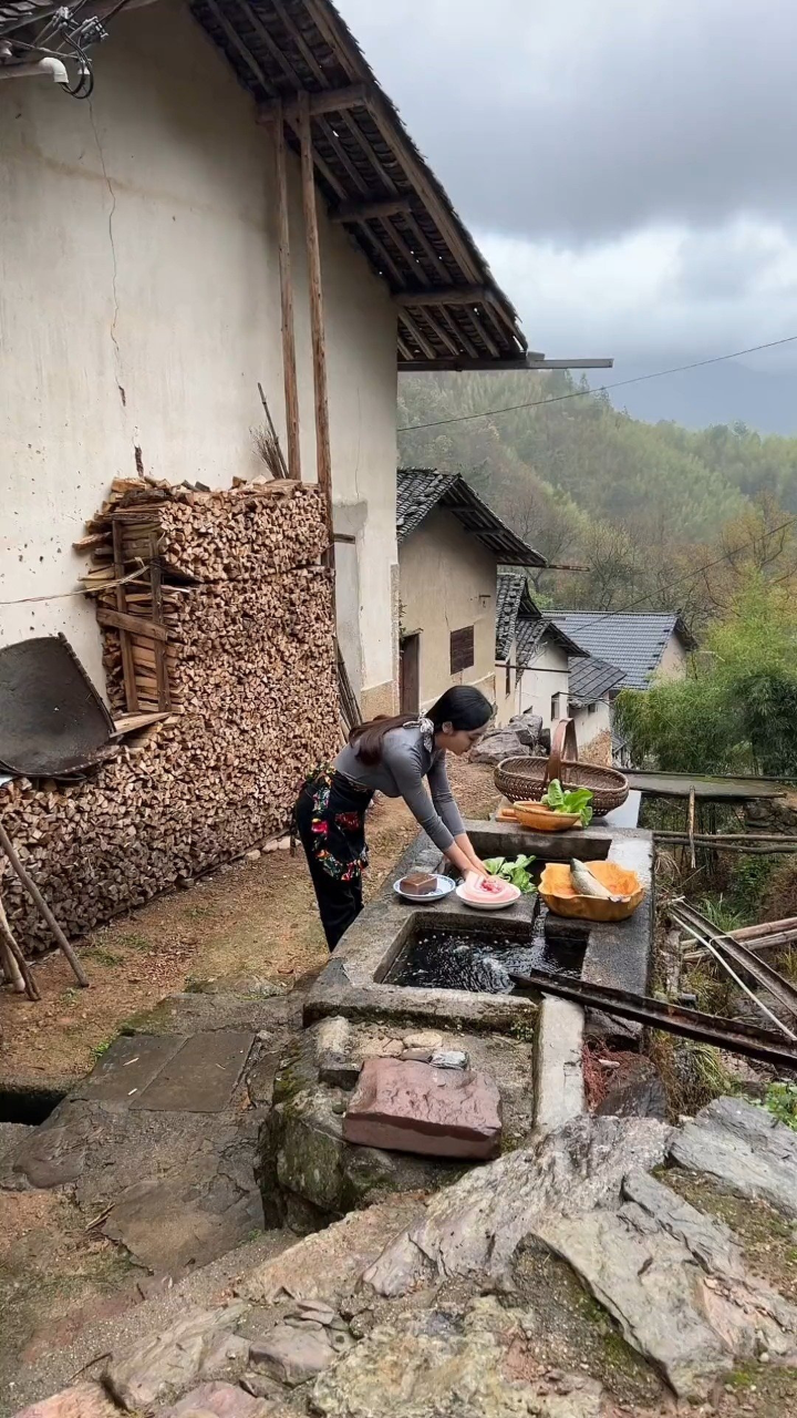 农村姑娘土照片图片