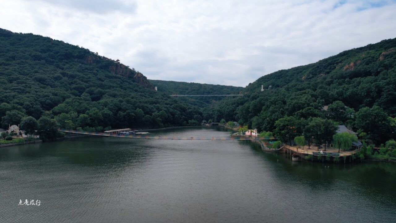 河南舞钢二郎山风景名胜区美丽景色美不胜收