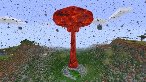 Steve Exploding Bomb Minecraft Minecraft:核爆的破坏力有多大?_高清1080P在线观看平台_腾讯视频