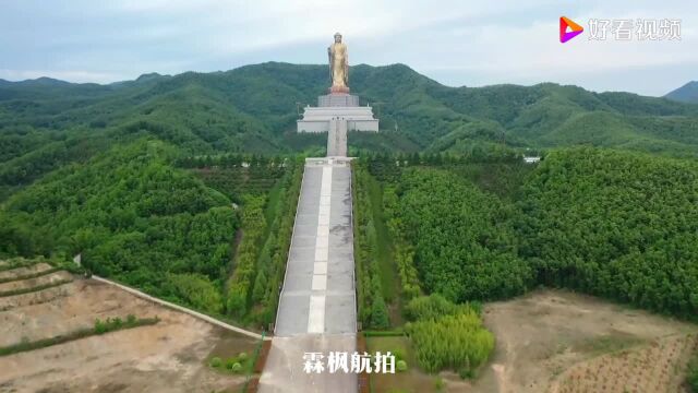 鲁山中原大佛,用铜3000多吨,黄金108公斤,世界最高佛像!