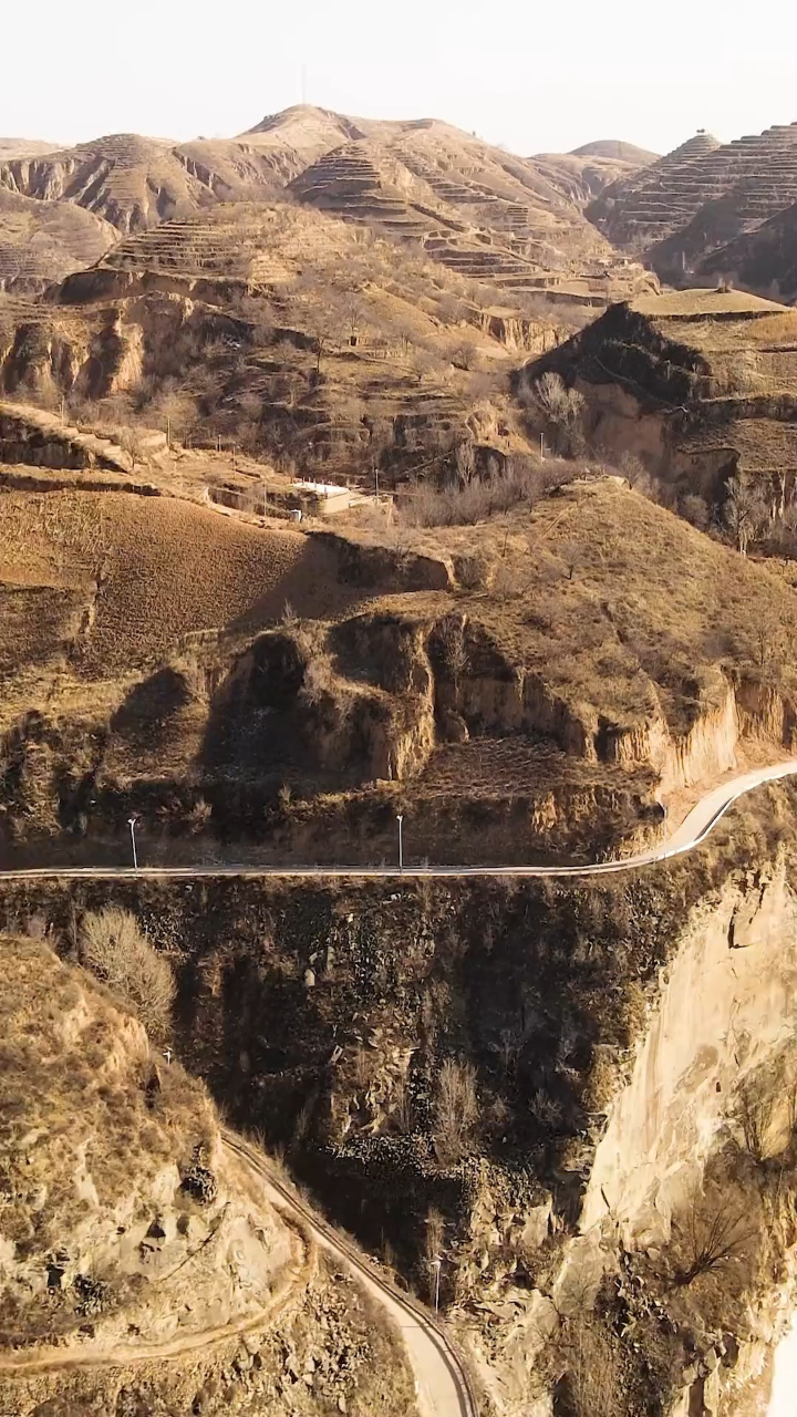 黄土高原塬梁峁川图片图片