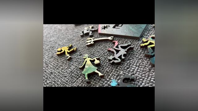 puzzle解密拼图不规则木质地狱十级高难度