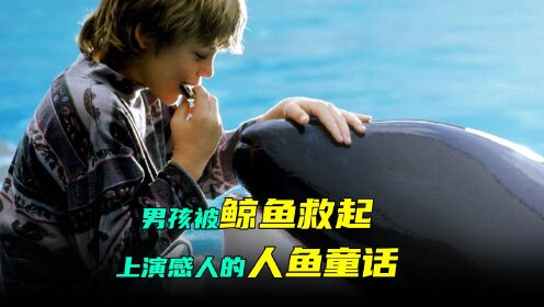 男孩落水被鲸鱼救起，鲸鱼和男孩上演感人的人鱼童话第二集