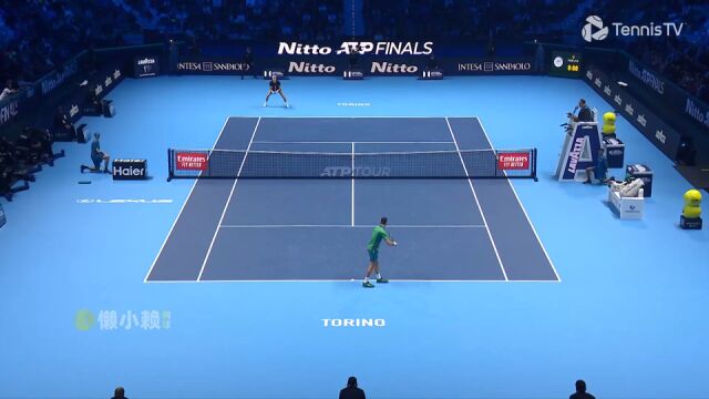 2023ATP年终总决赛RR 德约科维奇vs鲁内