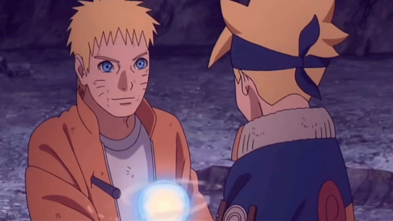 火影忍者博人传:鸣人赋予博人使用螺旋丸的查克拉,并在佐助的掩护下