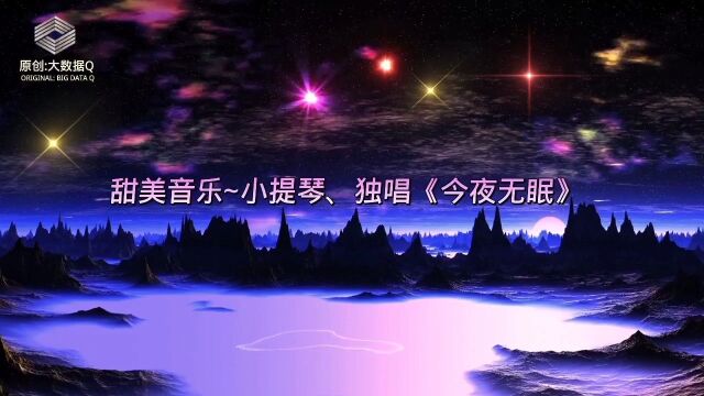 视听享受~《今夜无眠》独唱+小提琴独奏