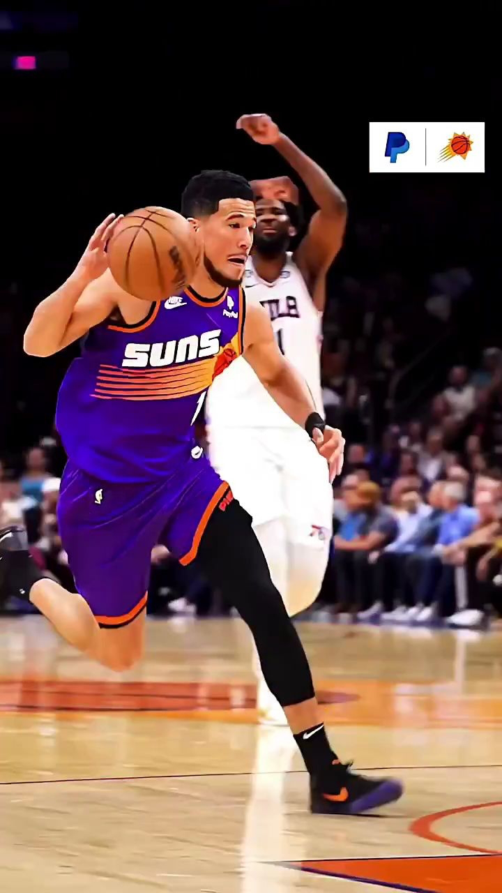 布克长驱直入突破上篮#铁铁的nba特辑#布克