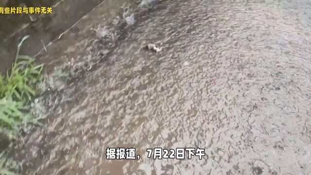 《杭州富阳区部分地区突降暴雨 致5人死亡2人失联》