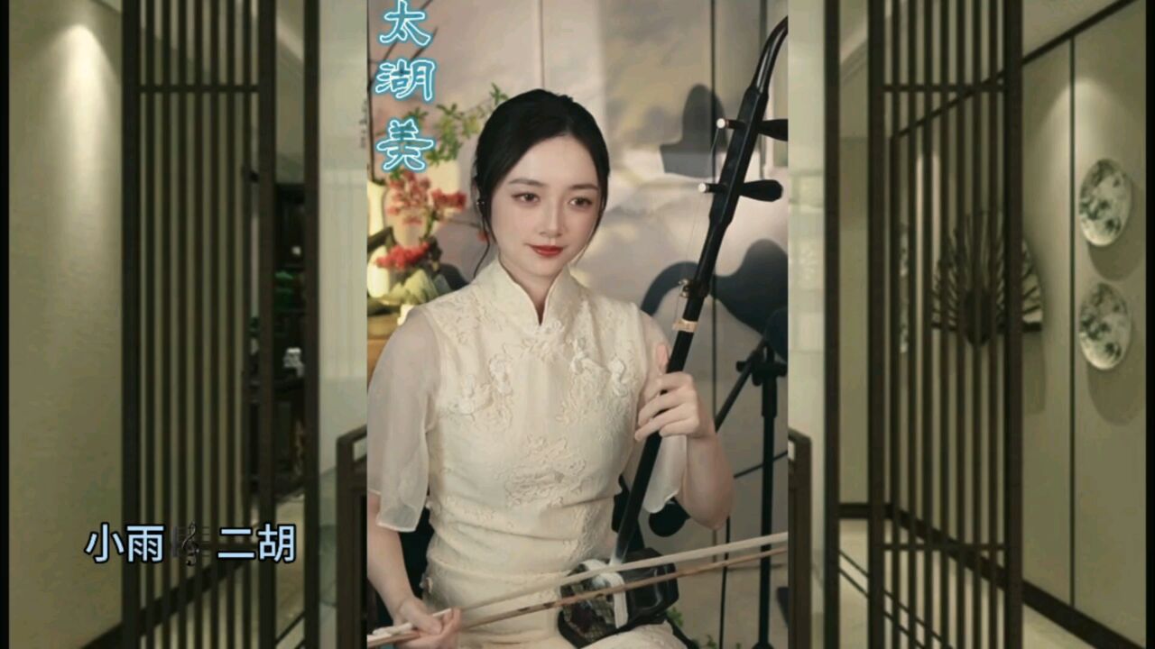 《太湖美》小雨老师二胡演奏欣赏