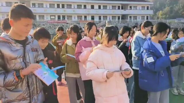 石门三圣乡河口学校:校园飞来“蓝信鸽”