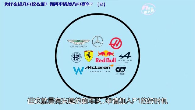 F1赛车知识 为什么进入F1这么难?如何申请进入F1赛车?第二集